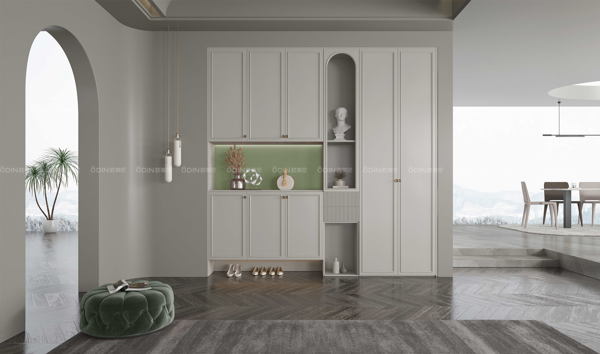 蔓蒂裝修風格鞋柜效果圖大全0