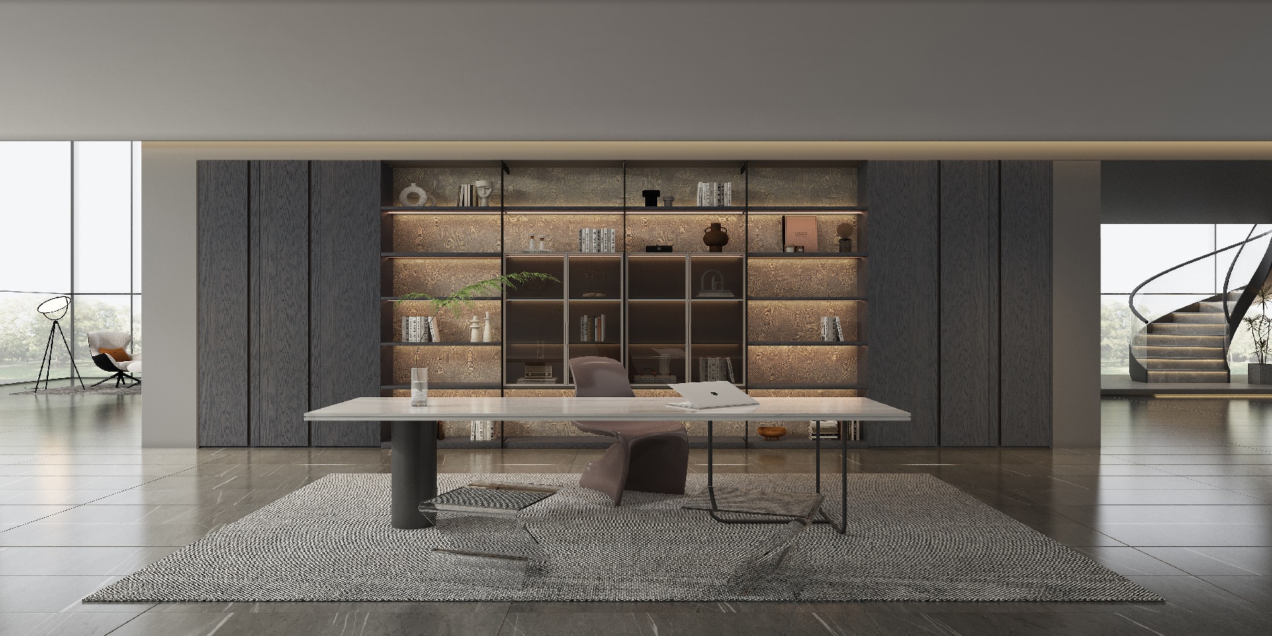 寫(xiě)意-書(shū)柜