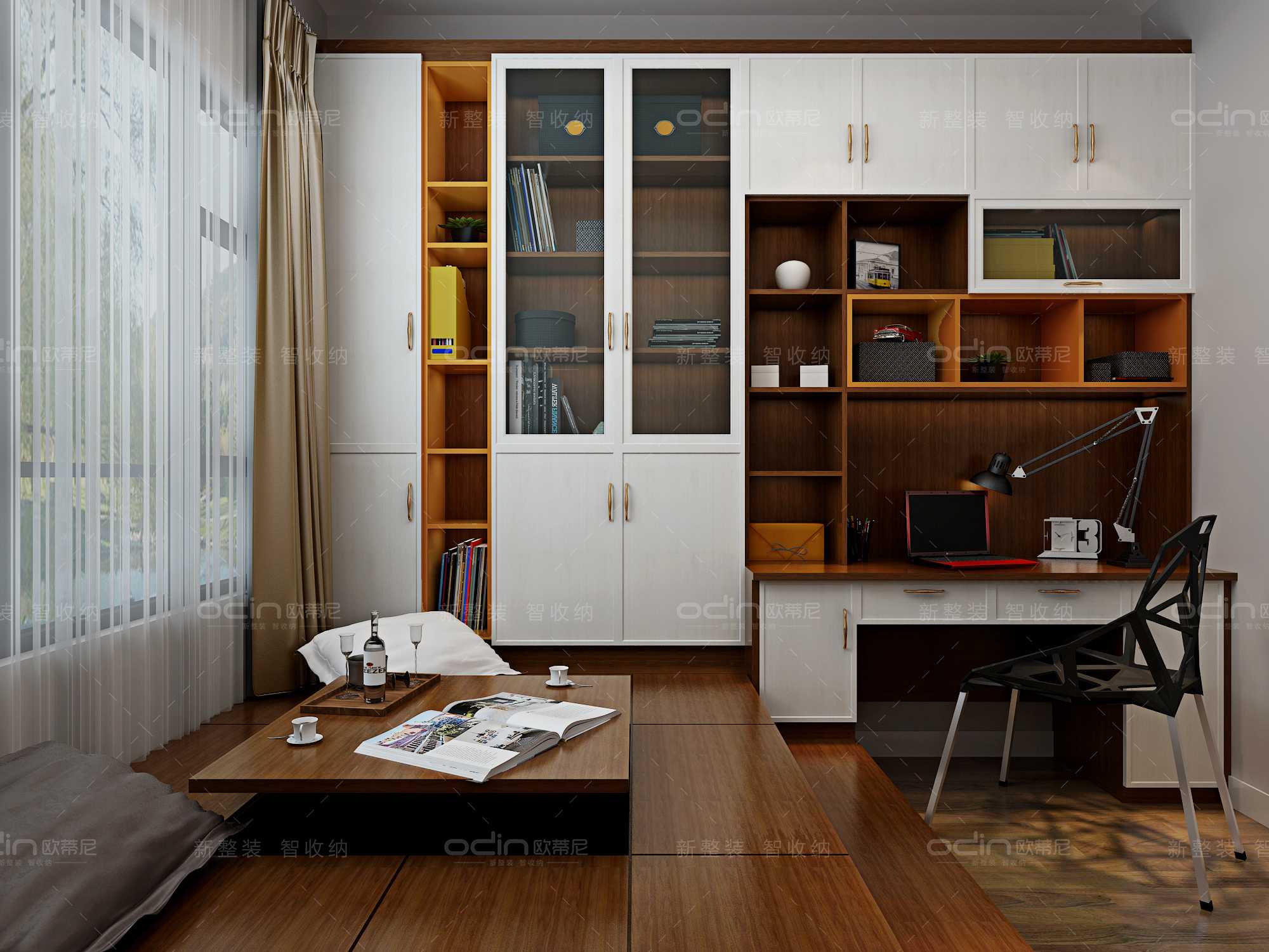 旺角橙后現代裝修風格6