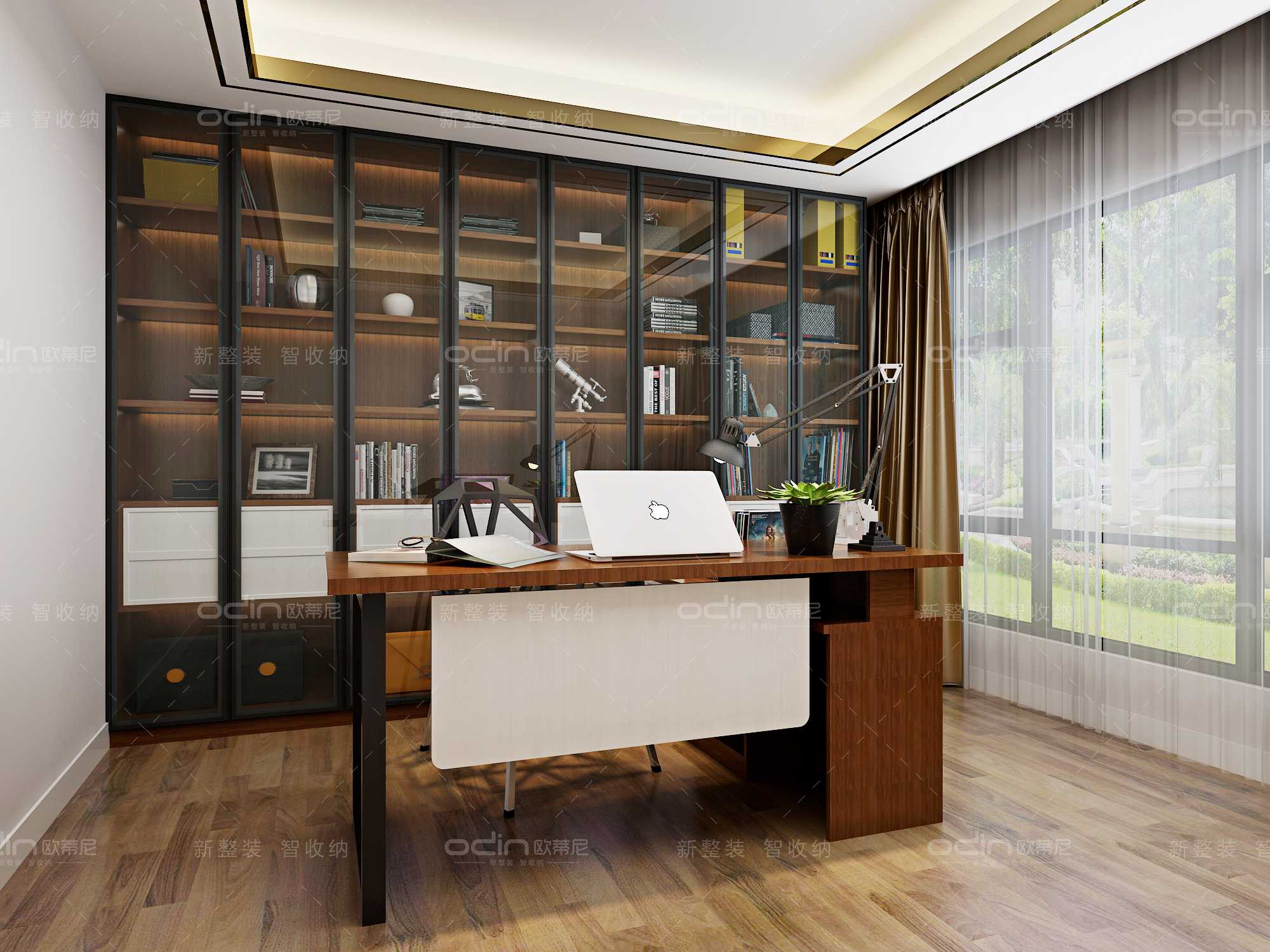 旺角橙后現代裝修風格5