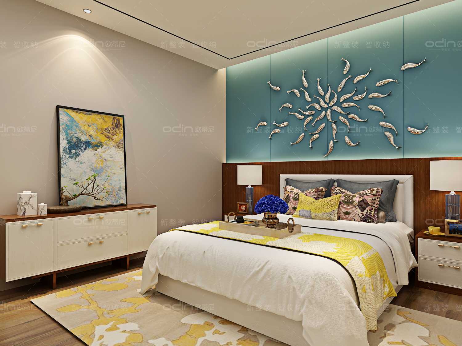 旺角橙后現代裝修風格8