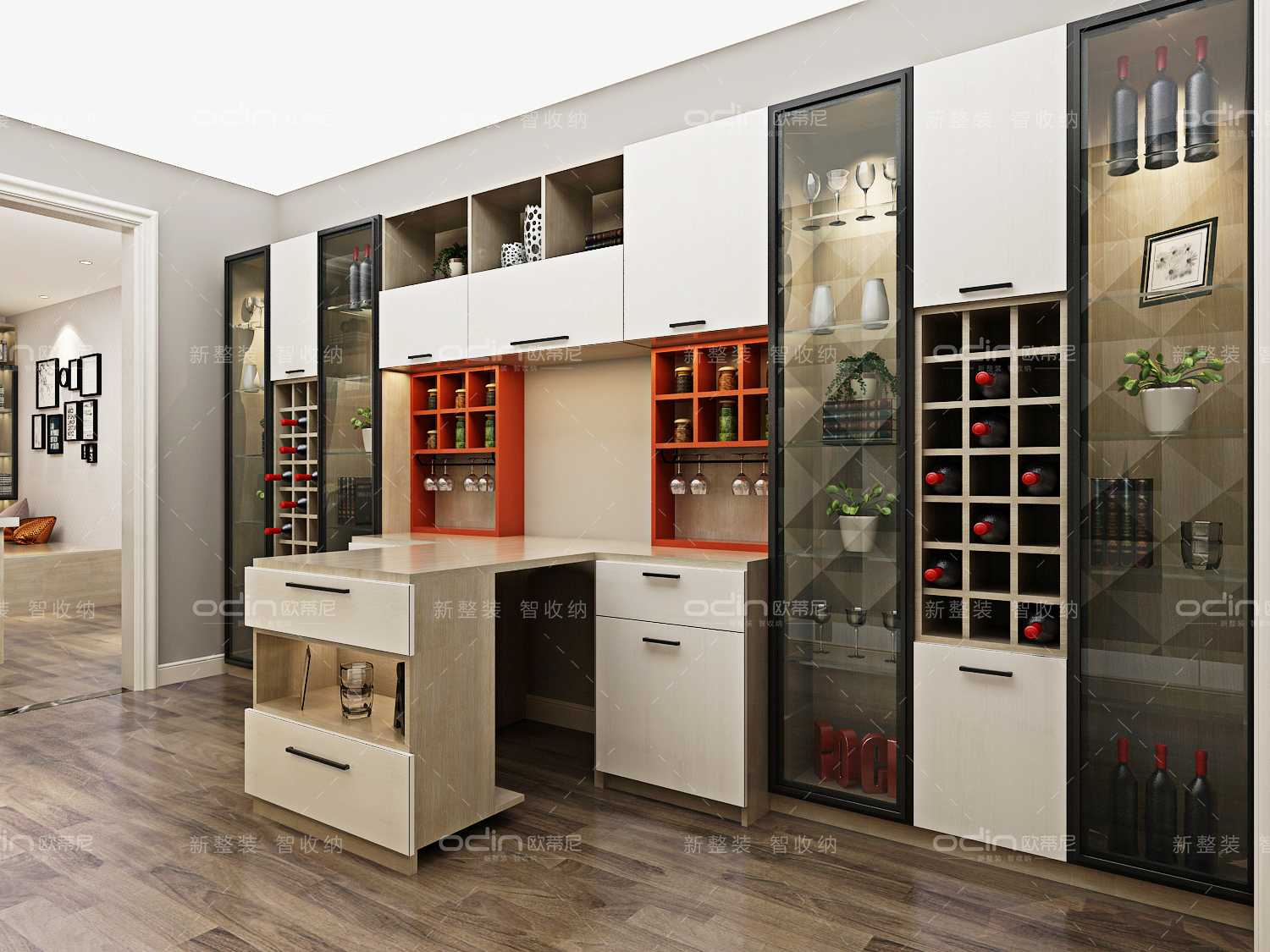 極速紅后現(xiàn)代裝修風格3