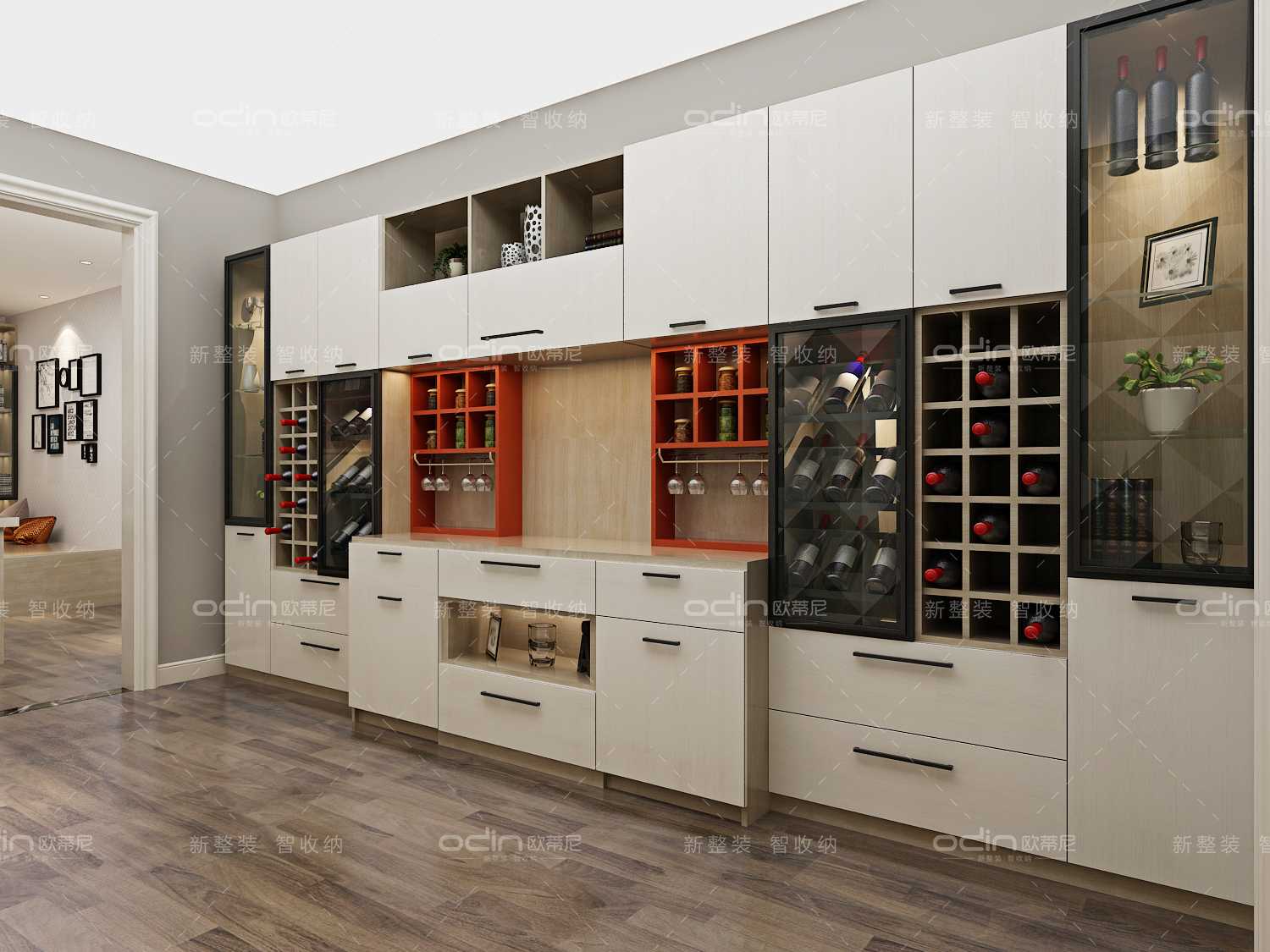 極速紅后現(xiàn)代裝修風格2