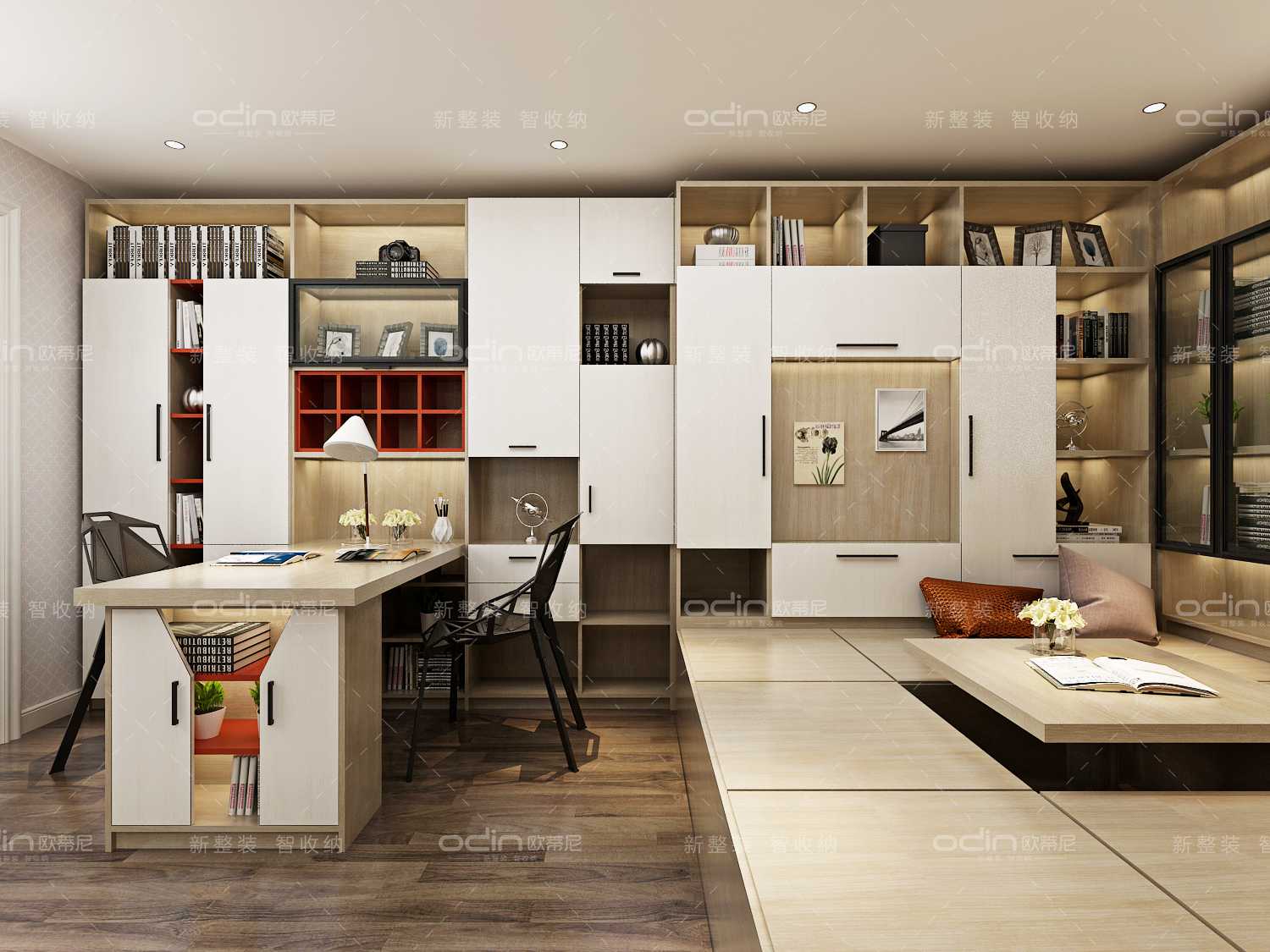 極速紅后現(xiàn)代裝修風格5