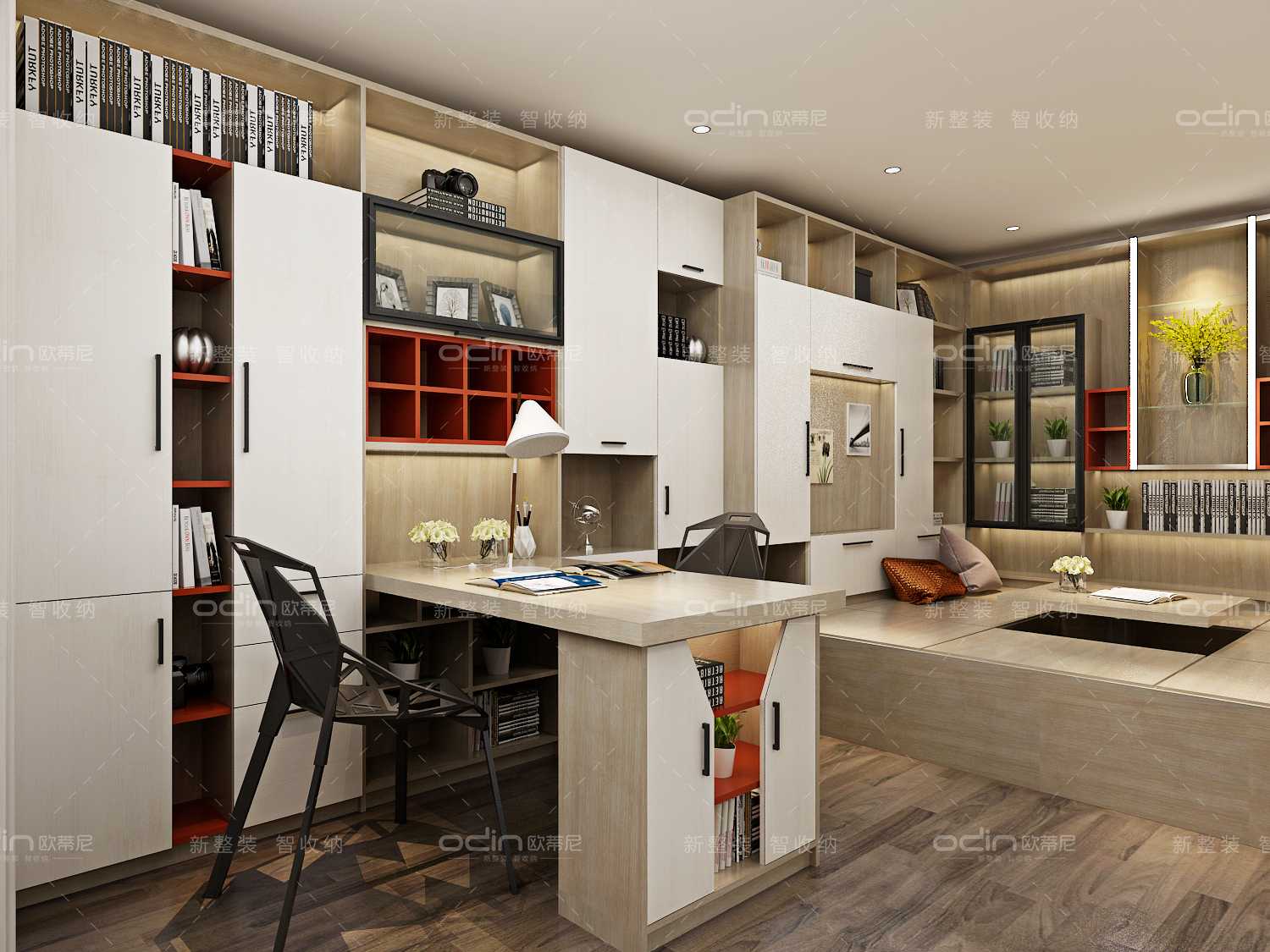 極速紅后現(xiàn)代裝修風格4